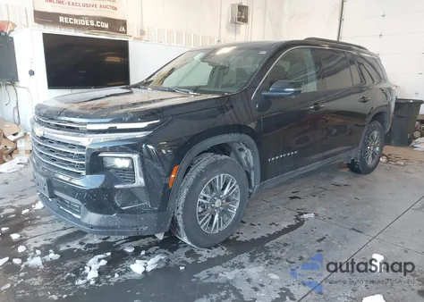 2024 Chevrolet Traverse Awd Lt from USA, damaged, VIN 1GNEVGKS4RJ193749